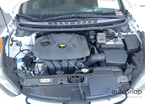 2013 Hyundai Elantra Gls z USA, uszkodzony, nr VIN 5NPDH4AE9DH408176